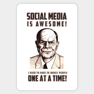 Social Media is Awesome Sticker